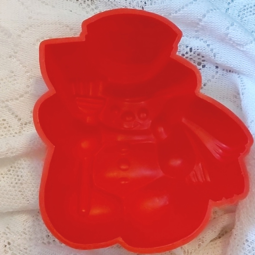CLEAROUT‼️Vintage Jello Gelatin Mold Snowman Christmas - Picture 2 of 6